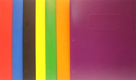 Pen + Gear Two Pocket Paper Folders, 100 Count, Assorted .
